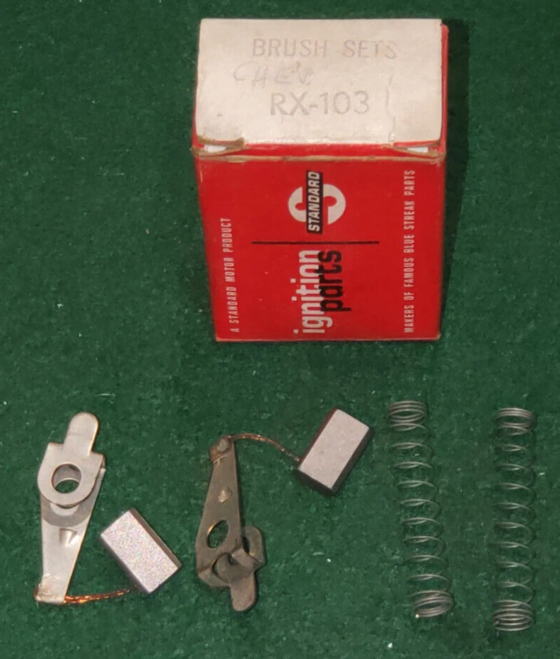 Juego de cepillos alternadores para AMC Pacer Hornet Gremlin Jeep Chevy Cadillac Pontiac Foto 1 de 1