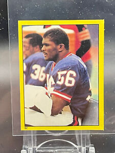 1982 Topps Football Sticker Lawrence Taylor Rookie #92