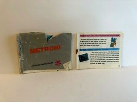 Metroid NES Mnual dventure Series SEVERE WEAR READ DESC! IINSERT ONLY