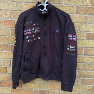 Vintage Paul & Shark Yaughting Embroidered London Arctic Expedition Sweater L - Bild 1 von 16