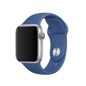 Véritable Apple Montre Bracelet Sport Bande 38mm/40mm - Delft Bleu - Neuf - Photo 1 sur 6