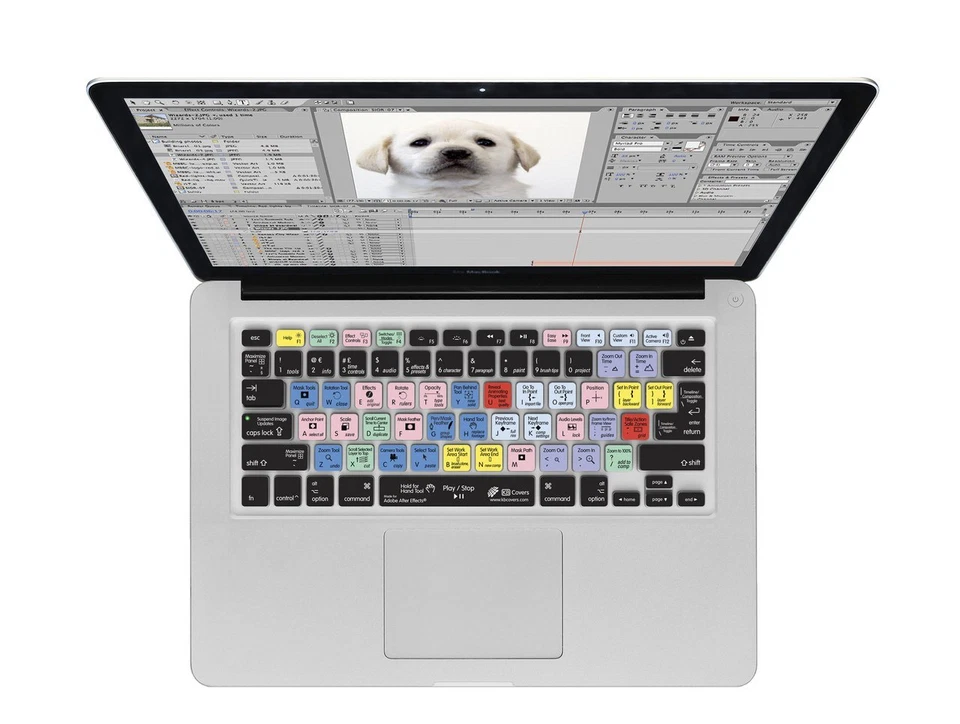 KB Covers After Effects Keyboard Cover for MacBook/Air 13/Pro 2008+/Retina - Image 1 of 1