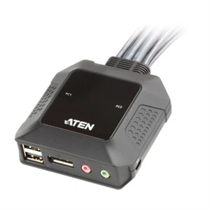 ATEN CS22DP 2-Port USB DisplayPort KVM Switch - Bild 1 von 4