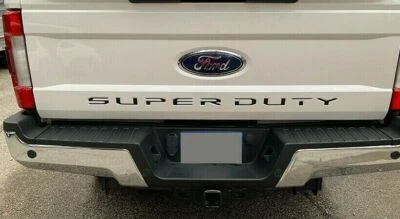 Tailgate Insert Letters Decal Vinyl for Ford F-250 F-350 Super Duty 2017-2021 - Image 1 of 4