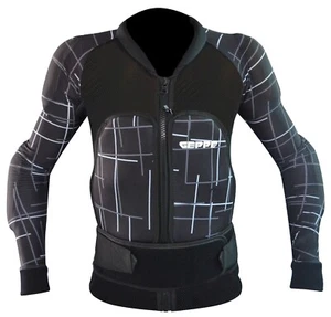 Chaqueta protectora de malla de piel GEPPE para motocicleta todoterreno doble deporte - Imagen 1 de 5