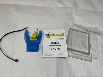 Scuba Diving Seacure X type model mouthpiece Blue-1 NEW - Image 1 of 2