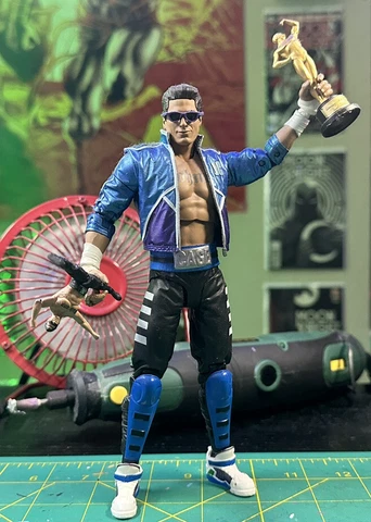 McFarlane Johnny Cage Action Figure Mortal Kombat 11 Complete 7 Inch Figure Cover