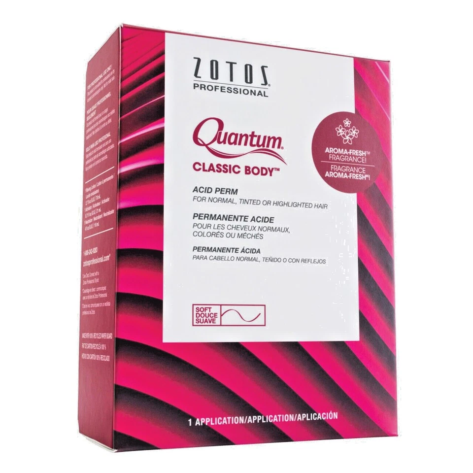 ZOTOS Professional Quantum Classic Body Acid Perm Kit Aroma Fresh Fragrance