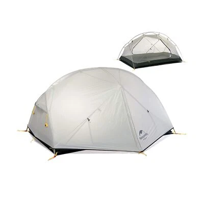 Tienda de campaña Naturehike Mongar para mochileros 2 personas ligera 3 estaciones agua... Foto 1 de 4