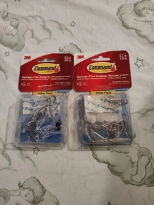 3M Command Damage-Free - Holds.5 Lb - Small 17 Wire Hooks/11 Strips - Picture 1 of 3