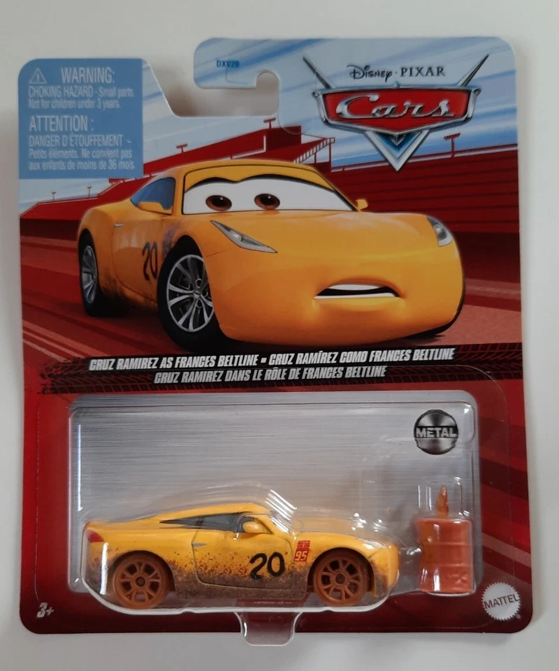 CARS 3 - CRUZ RAMIREZ AS FRANCES BELTLINE - Mattel Disney Pixar