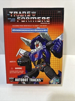 AUTOBOT TRACKS - G1 Transformers Commemorative Series V Reissue Hasbro 2003 NEW - Image 1 of 2