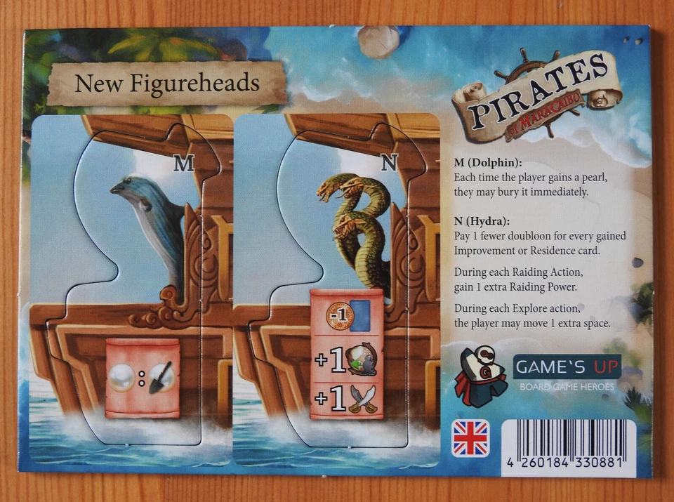 Pirates of Maracaibo – New Figureheads | Promo Mini Expansion | New | English - Image 1 of 4