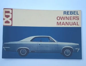 American Motors 1968 Rebel Owner's Manual 53 Page's P.S. Play Safe Fasten Belts - Picture 1 of 12