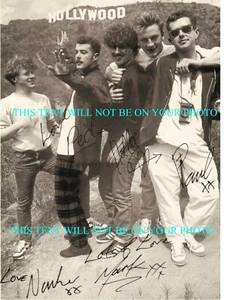 FOTO PROMOCIONAL RELAX FRANKIE GOES TO HOLLYWOOD AUTÓGRAFO FIRMADO 6x9 RPT - Imagen 1 de 1