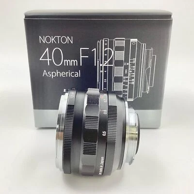 Voigtlander NOKTON 40mm F1.2 Aspherical for Nikon Z For Leica M Voigtlander - Image 1 of 4