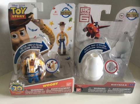 Hatch N Heroes Toy Story Woody & Baymax Big Hero 6 (some Packaging Damage) Cover