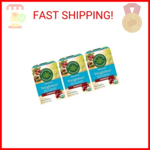 Traditional Medicinals Organic Weightless Cranberry Herbal Tea (Pack of 3) - 48 - Picture 1 of 2