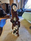Boyds Bears~Folkstone~Jean Claude & Jacques...The Skiers~Snowman~Style # 2815