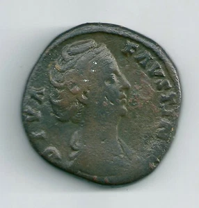 FAUSTINA MADRE 138-141 DC 1 SESTERCIO PRECIOSO NL226 - Foto 1 di 2
