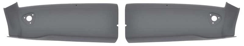 1978-87 Buick Regal; T Top Sun Visor Trim Panels; Gray; Pair - Изображение 1 из 1