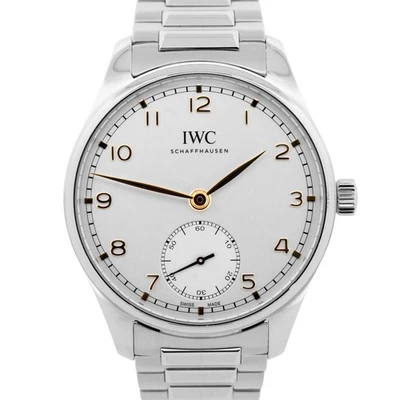 2024 IWC Portugieser PAPERS Stainless Steel Silver 40mm Watch IW358303 BOX - Image 1 of 4