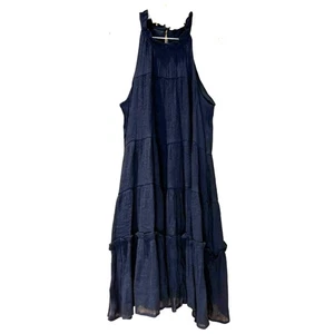 Mini vestido para mujer Altar'd State sin mangas halter en capas, grande, usado en excelente estado - Imagen 1 de 3