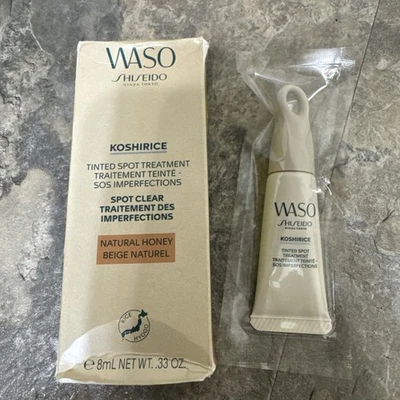 Shiseido Waso Koshirice Tinted Spot Treatment Concealer 0.33oz Natural Honey NEW - Image 1 of 3