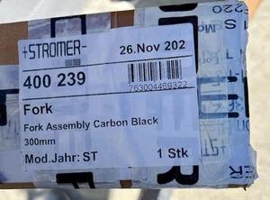 STROMER Elec Bike 300mm Fork Carbon Black NIB - Picture 1 of 1