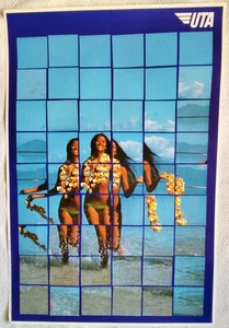 UNION des TRANSPORTS AÉRIENS~U.T.A.~OCEANIE-POLYNESIE-TAHITI~~ - Picture 1 of 5