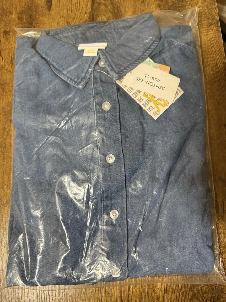 Vestido vaquero LuLaRoe ASHTON NUEVO CON ETIQUETAS XXS Foto 1 de 1