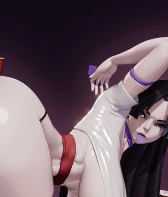 Rushzilla Psylocke 's Impossible shot resin DIY kit unpainted 7in anime figure - Image 1 of 4