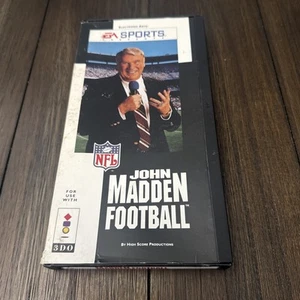 3DO - John Madden Football - with Long Box - Tested CIB Rare Posters! - Picture 1 of 6