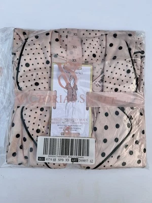 Conjunto de Pijama Corto Suave Modal Victoria’s Secret Talla XS Rosa/Negro Nuevo Foto 1 de 3