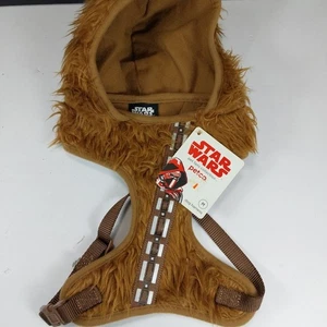 PetCo Star Wars Perro Mediano Chewbacca Sudadera con Capucha Arnés Disfraz de Halloween, Funciona Pequeño - Imagen 1 de 4