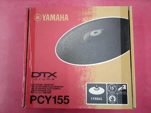 YAMAHA Electronic Drum Cymbal Pad 3 Zones DTX PCY155 PCY 155 Japan 15 in Black - Picture 1 of 5