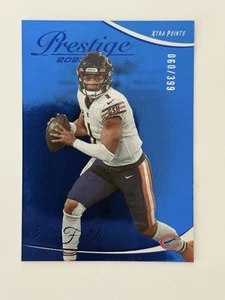 2023 Panini Prestige Justin Fields /399 Blue Xtra Points #54 - Picture 1 of 3
