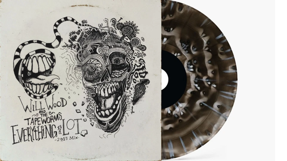 WILL WOOD 2025 EVERYTHING IS A LOT SPLATTER COLORED 2 VINYL RECORD SET Presale - Image 1 of 1