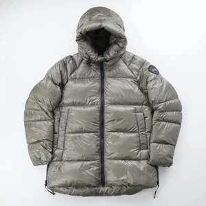 CANADA GOOSE Mujer Ciprés Puffer Chaqueta Con Capucha Cremallera Frontal Verde M PVP 1025 - Imagen 1 de 15