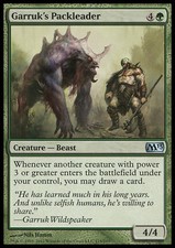 MTG 2x Garruk's Packleader-Packmaster, Garruk-m13-Magic