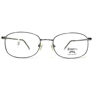 Technolite Flex Eyeglasses Frames TLF522 GM Gunmetal Shiny Gray Wire 54-19-145 - Picture 1 of 7