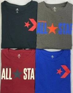 NEW Boy's Youth Converse Cotton Long Sleeve T-Shirt - Picture 1 of 4