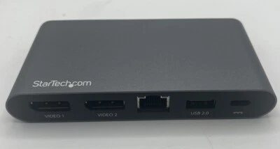 Startech.com DK30C2HAGPD USB C Multiport Adapter Dual Monitor 2x4K HDMI Windows - Image 1 of 3