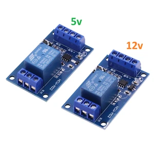 2Pcs 5V 12V DC 1-Channel Latching Relay Module w/ Touch Bistable Switch MCU - Picture 1 of 5