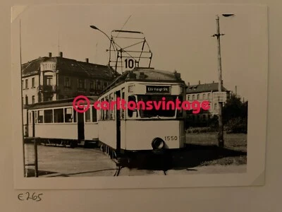 TW 1550 Li 10 Leipzig Elli Voigt Str. I historisches Straßenbahn Foto - Bild 1 von 2