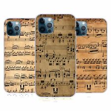 HEAD CASE DESIGNS MUSIC SHEETS GEL CASE FOR APPLE iPHONE PHONES