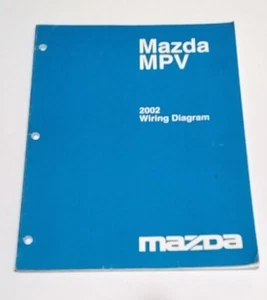 2002 Mazda MPV wiring diagram - Picture 1 of 1