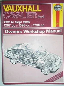Vauxhall Cavalier Fwd 1981 to Sept 1986 1300cc, 1600cc, 1800cc - Picture 1 of 12