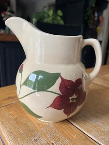 Brocca Watt Pottery cinque petali fiori stellati #16 - Foto 1 di 6