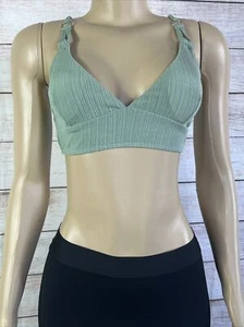 Zaful Women Green Bikini Top Size M NWT - Picture 1 of 7